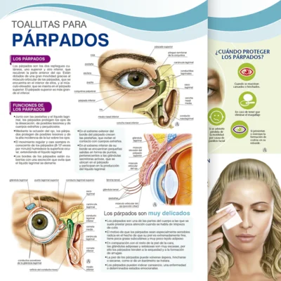 Toallitas para párpados